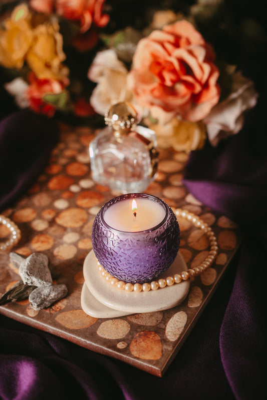French Lavender Scented Candle