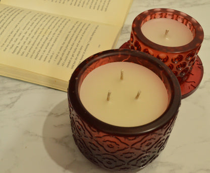 Floral Pot Custom Candle