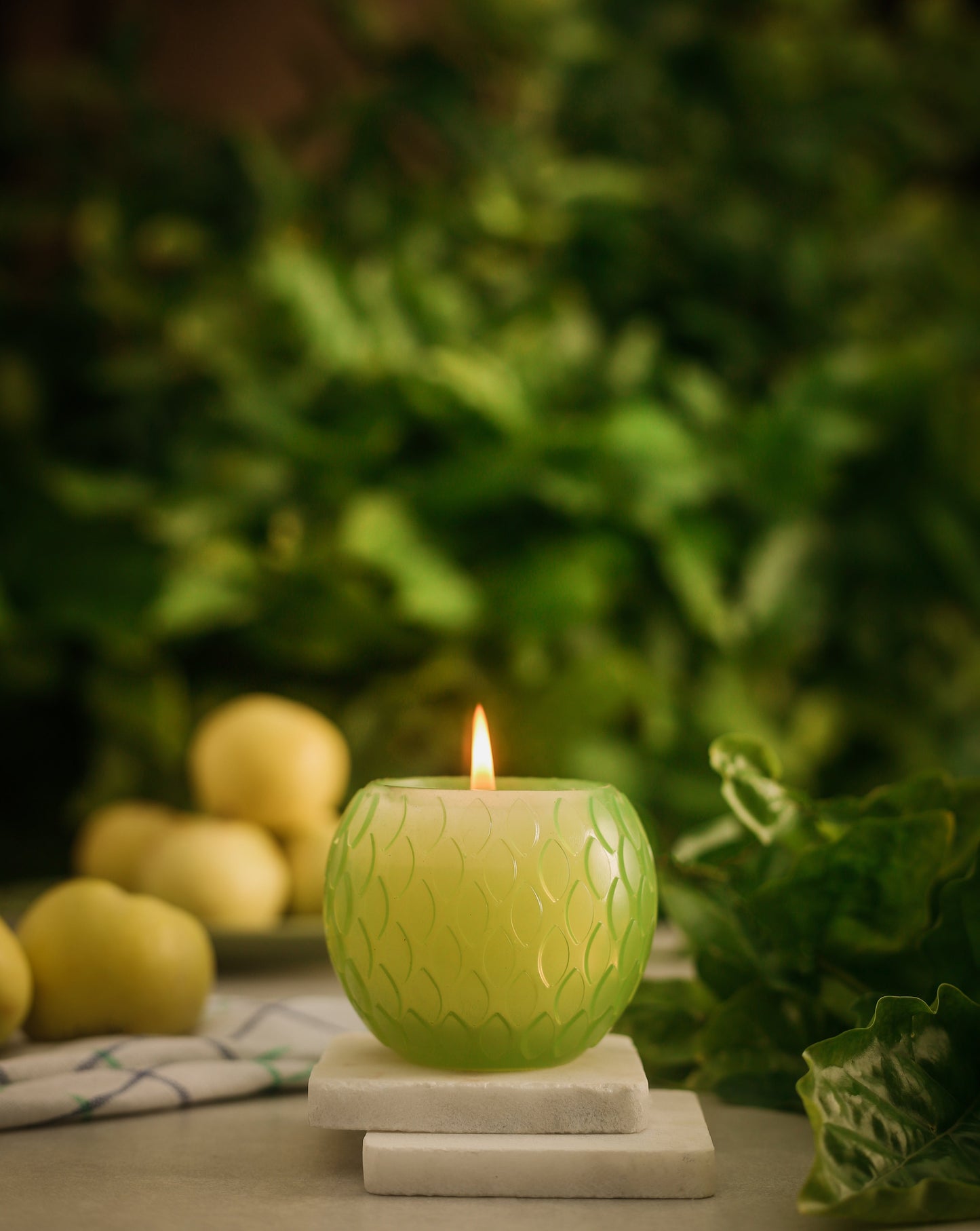 Green Apple Scented Candle