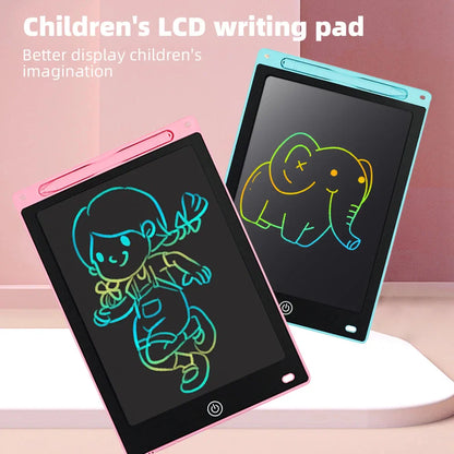 LCD Writing Tablet Paperless Notepad (Multi-Color)